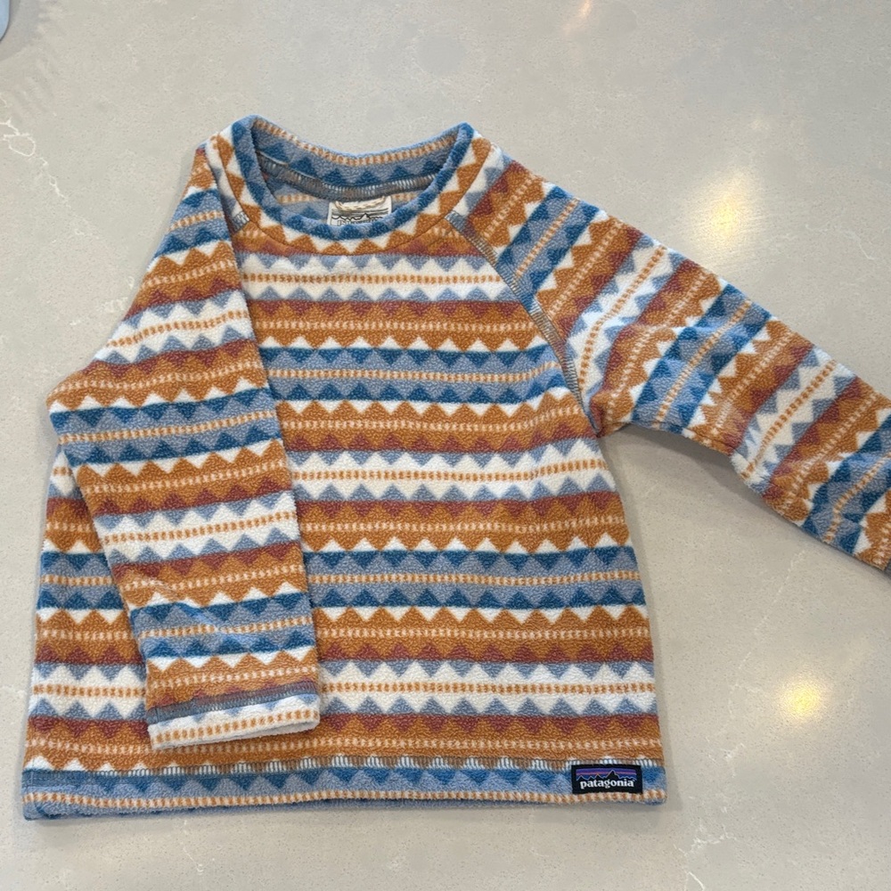 Patagonia Micro D Fleece Striped Pullover